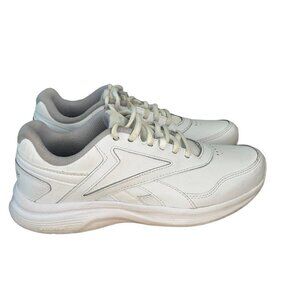 Reebok Womens SZ 7 Walk Ultra 7 DMX Max EH0937 White Casual Shoes Sneakers 05950